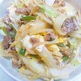 簡単野菜炒めにひき肉♪（＾＾）/